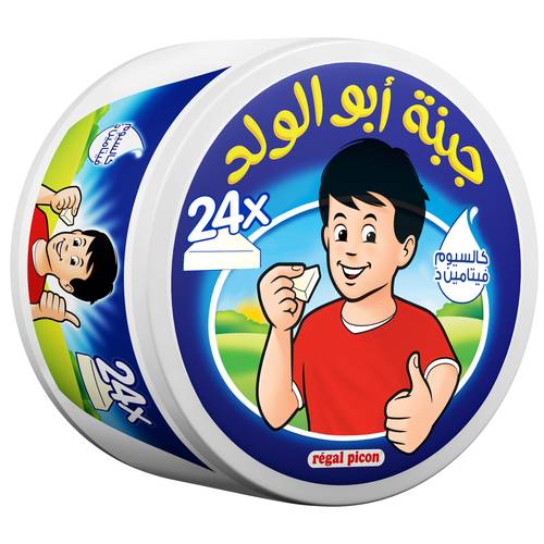 ريجال بيكون أبو الولد جبنة مثلثات 24 قطعة 360 جم