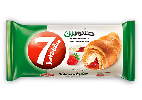 7DAYS DOUBLE STRAWBERRY & VANILLA CROISSANT