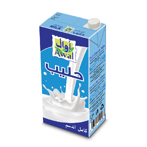 اوال حليب كامل الدسم 1لتر