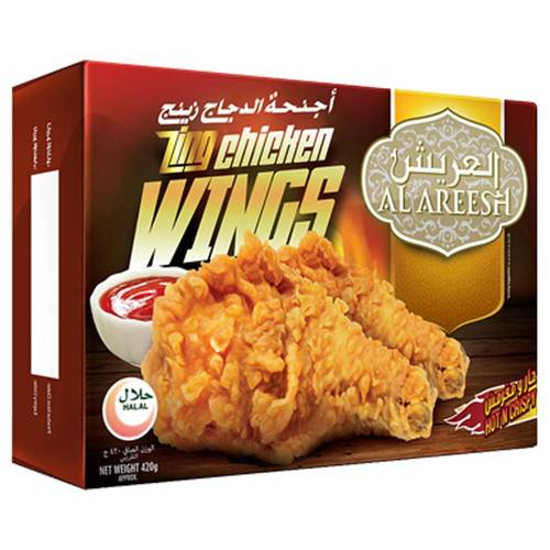 Al Areesh Chicken Zing Wings 420g