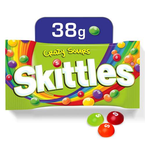 سكيتلز كيس حلوى حامضة 38 جم