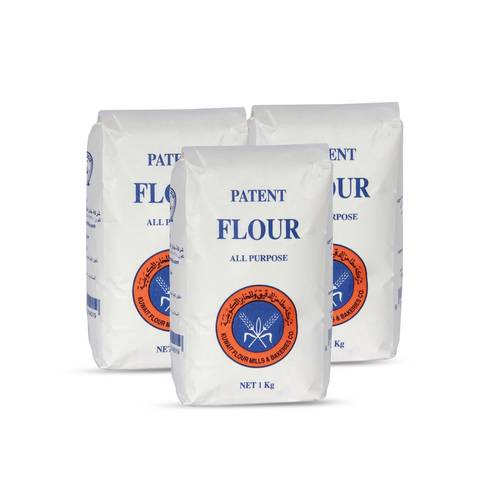 شركه المطاحن طحين لجميع الاستعمالات 3*1kg
