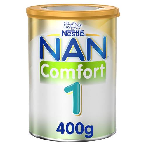 نستله نان كمفورت 1 حليب أطفال تركيبة غذائية للرضع منذ الولادة حتى 6 شهور 400 جم