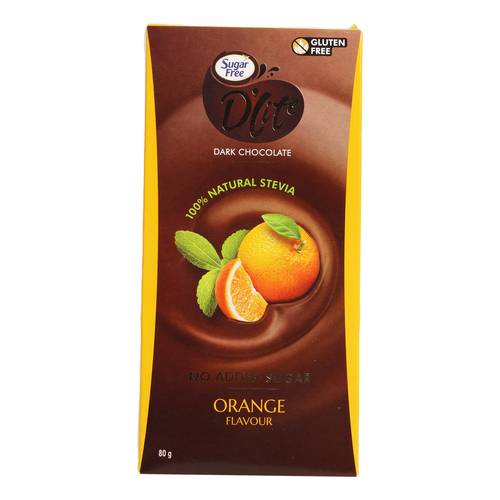 SUGAR F CHOCO DARK ORANGE 80GM