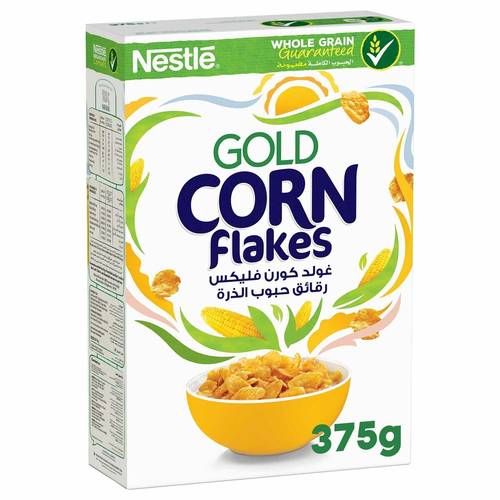 NESTLE GOLD CORN FLAKES 375GM