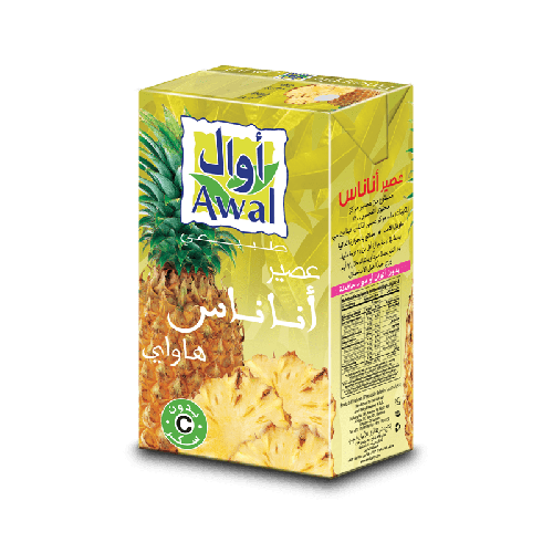 اوال عصير اناناس 250مل