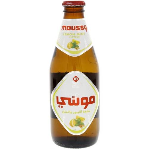 موسي شراب شعير غير كحولي بنكهة ليمون نعناع 330 مل