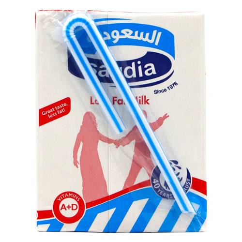 السعودية حليب مبستر قليل الدسم 200 مل