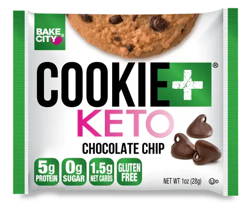 BAKE CITY COOKIE KETO CHOCOLATE CHIP 28G
