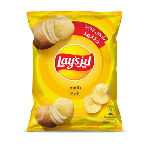 ليز شيبس بالملح 12غ