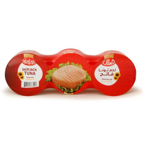 العلالي تونة سكيبجاك 3 × 170 جم