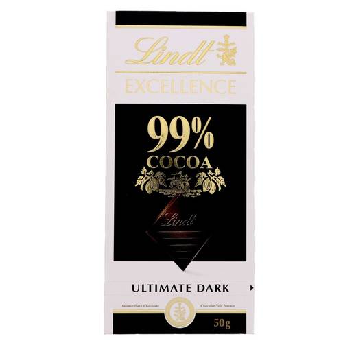 ليندت إكسيلانس شوكولاتة دارك 99٪ كاكاو ألتيميت 50 جم