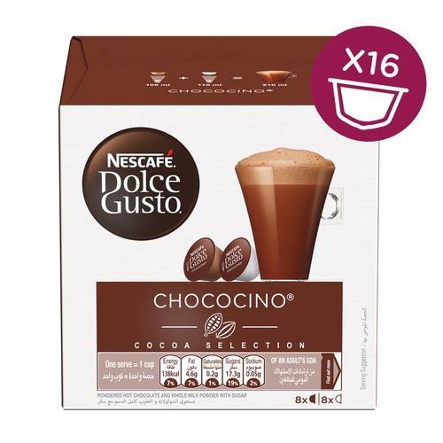 NESTLE NESCAFE DOLCE GUSTO CHOCOCINO 256GM