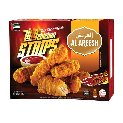 Al Areesh Zing Chicken Strips 420g