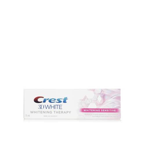 Crest 3D White Therapy Sensitive Toothpaste 75ml