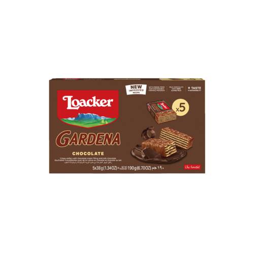 LOACKER GARDENA 38G CHOCO 4+1FREE
