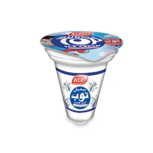 كي دي دي كوب آيس كريم مع العلكه  100 مل