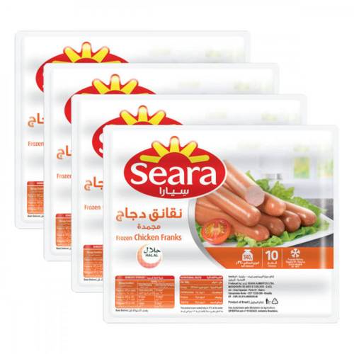 Seara Chicken Franks 4 x 340g