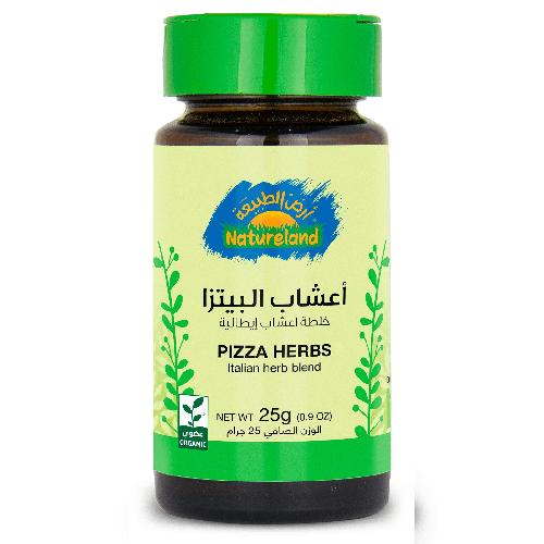 ارض الطبيعه أعشاب بيتزا إيطالية عضوية 25 غ