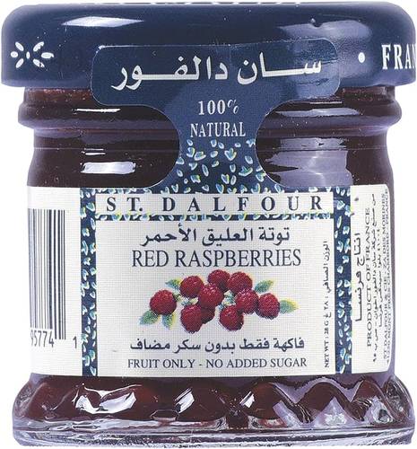 ST. DALFLOUR RED RASPBERRIES 28GM