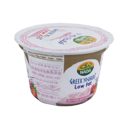 Nada Greek Yoghurt Red Fruits & Chia Seeds Low Fat 160g