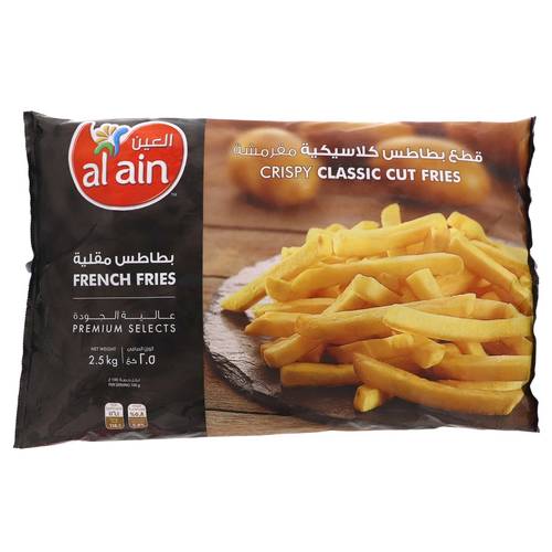 Al Ain French Fries Classic Cut Fries 2.5kg