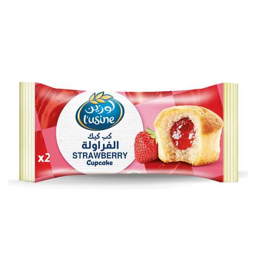 لوزين كب كيك فراولة 60 جم