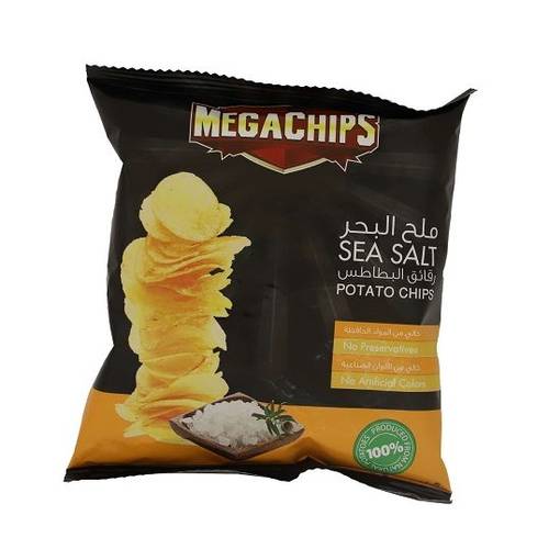 ميجا رقائق البطاطس بالملح