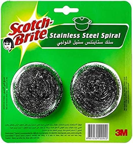 سكوتش برايت سلك ستيل للتنظيف 2
