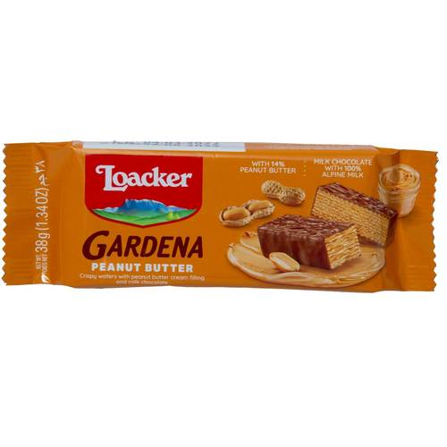 LOACKER GARDENA PEANUT BUTTER 38G 4+1FREE