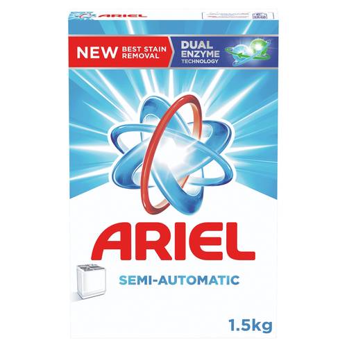 Ariel Powder Laundry Detergent Original Scent 1.5kg