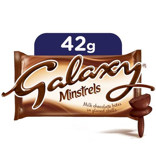 جالكسي مينستريلز قطع شوكولاتة 42 جم