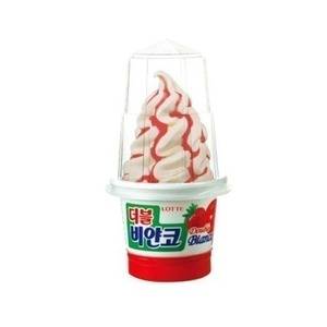 دبل بنكو ايسكريم كوري بنكهه الفانيليا و الفراوله