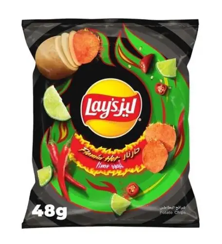 ليز حار نار بالليمون 48غ 