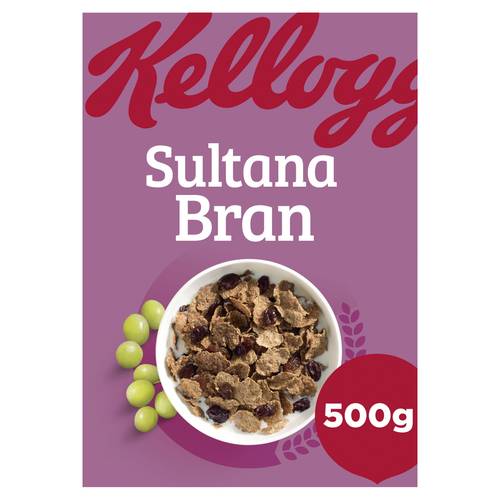 KELLOGS SULTANA BRAN RAISINS 500GM