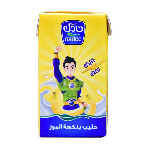 نادك حليب مبستر بنكهة الموز 125 مل