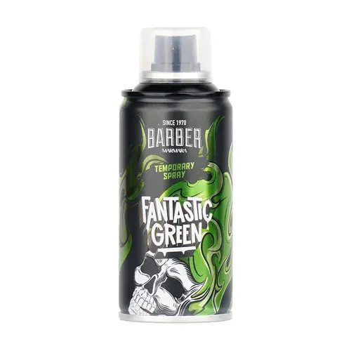 BARBER HAIR COLOR SPRAY FANTASTIC GREEN