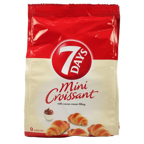  7Days Mini Croissant Cocoa Cream 99g