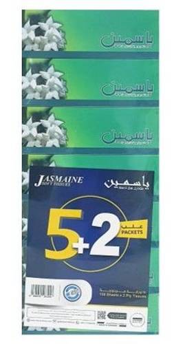 ياسمين مناديل للوجه 5+2 150 منديل