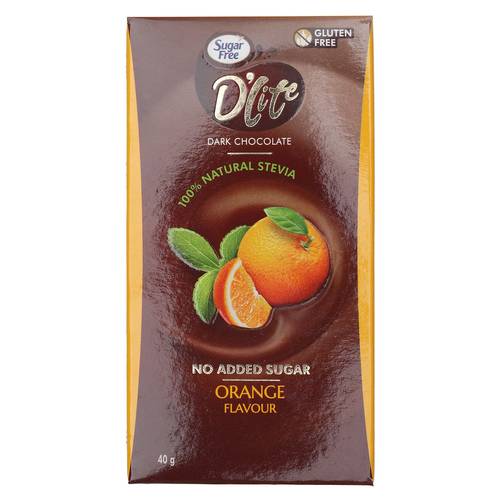 SUGAR F CHOCO DARK ORANGE 40GM