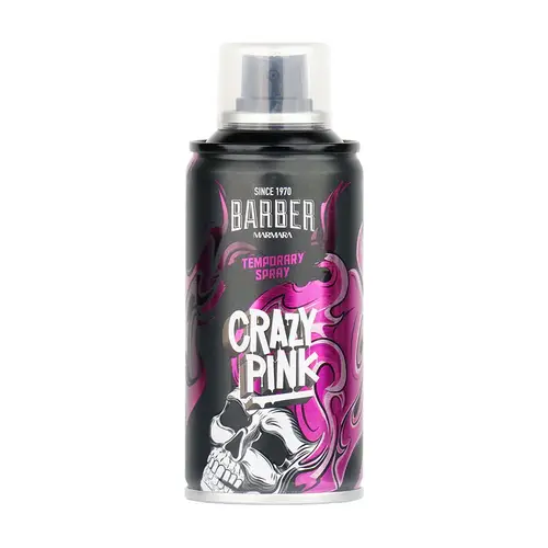 BARBER HAIR COLOR SPRAY CRAZY PINK