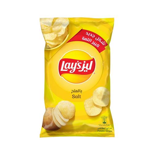 ليز شيبس بالملح  160غ
