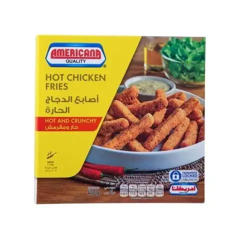 Americana Chicken Fries Hot And Crunchy 400g