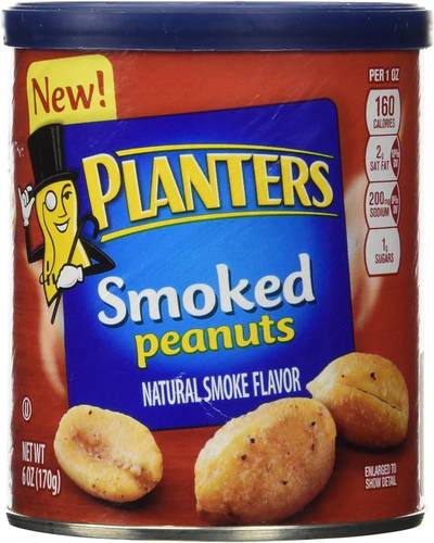 PLANTERS PEANUTS SMOKED 170G