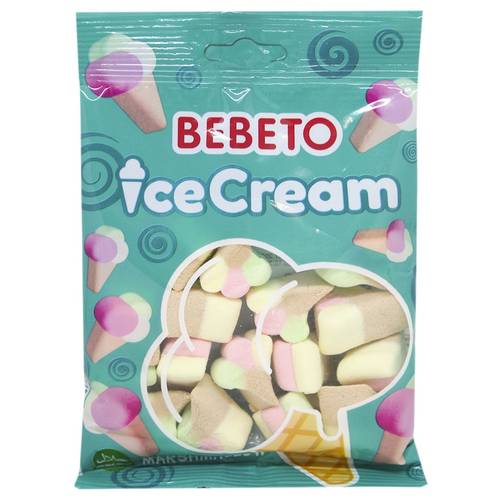 بيبيتو مارشميلو بشكل الايسكريم 30 جم