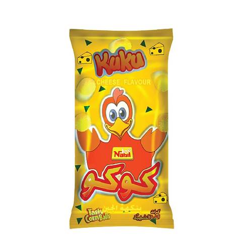 نبيل كوكو منتفخات الذره بالجبنه 16غ