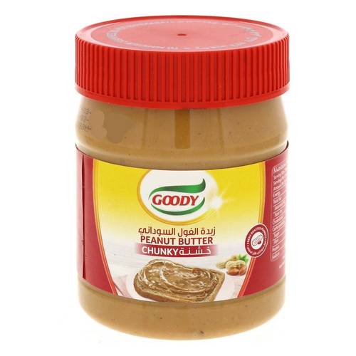 GOODY CHUNKY PEANUT BUTTER 340GM