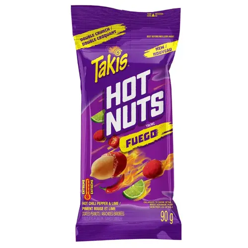 TAKIS HOT NUTS FUEGO 90.8G