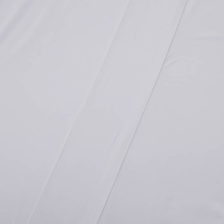 شرشف سرير صيفي من البامبو - أبيض  