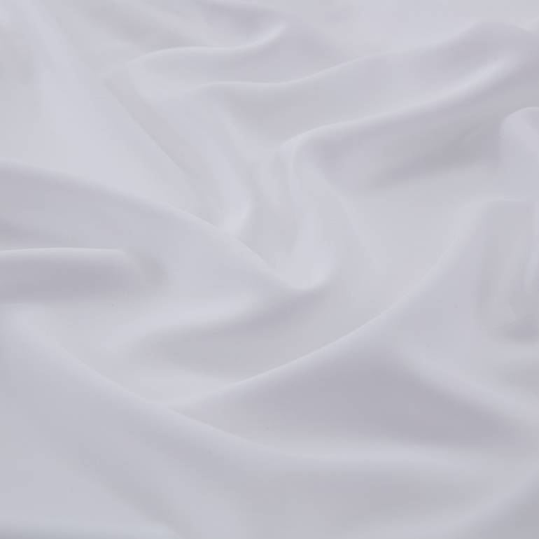 غطاء مخدة - قطعتين - أبيض
